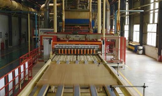 Rice Straw Particle Board Production Line High Productivity Panel 2440 x 1220 MM