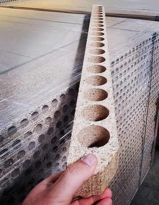 70MM Pallet Bearer Hollow Core Particle Board Pallet Production Line