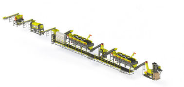 Plastic Bottle Recycling Production Line / Waste Plastic Recycling Machine
