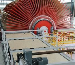 OSBの削片板の製造設備の多開始出版物